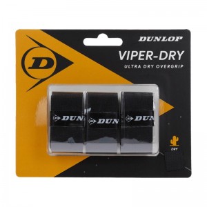 DUNLOP OVERGRIP VIPER DRY NEGRU