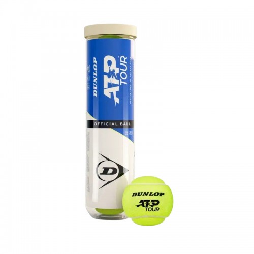 Set 4 mingi de tenis Dunlop™ ATP