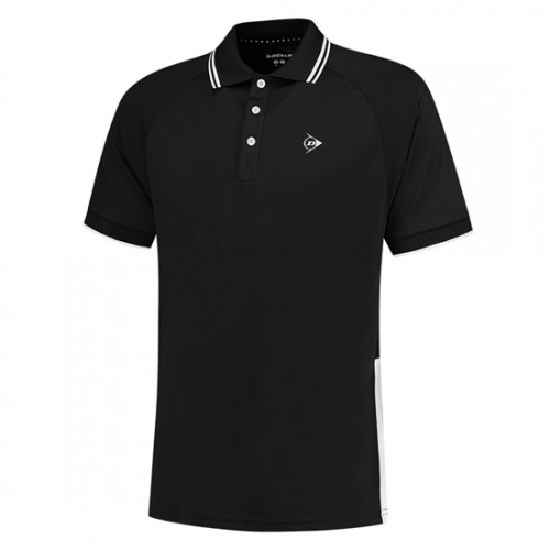 TRICOU POLO NEGRU & ALB BĂRBAȚI