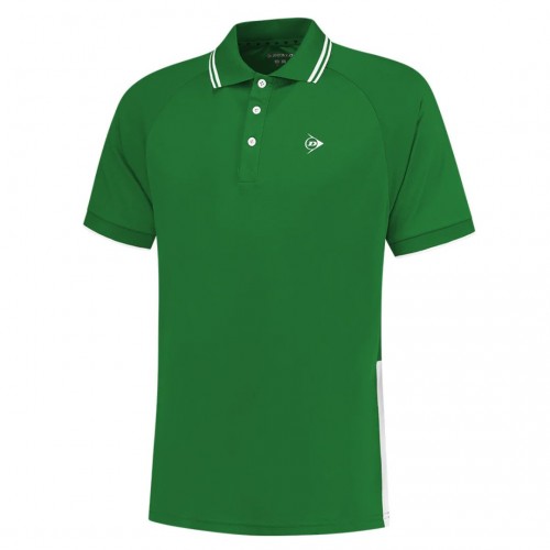 TRICOU POLO VERDE & ALB BĂRBAȚI 