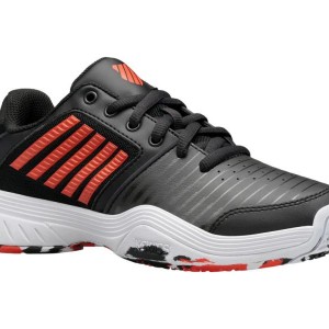 Adidași COURT EXPRESS OMNI Negru/Alb/Portocaliu